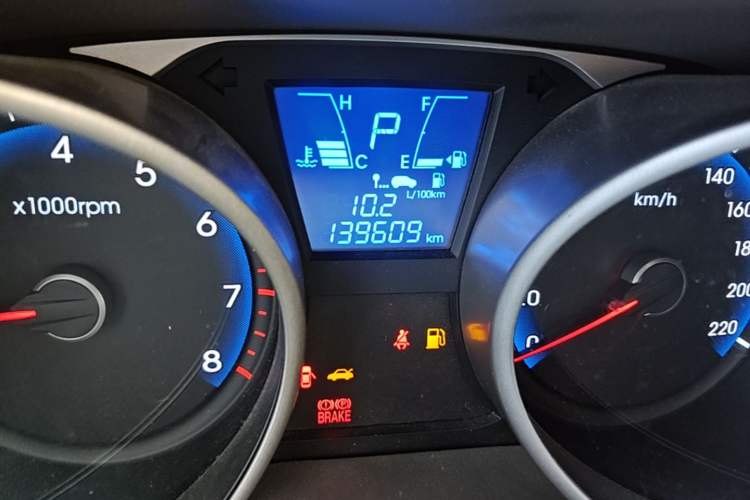 Used Hyundai ix35 2012 2.0L Automatic Two-Wheel Drive Elite Edition GLS Odometer Close Up
