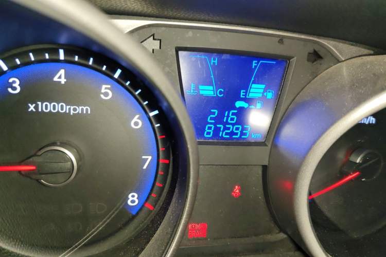 Used Hyundai ix35 2012 2.0L Manual Two-Wheel Drive New Edition GL Odometer Close Up