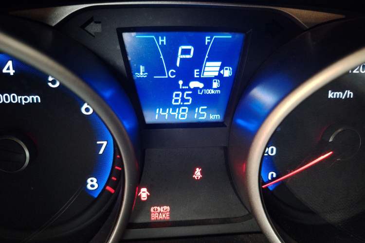 Used Hyundai ix35 2012 2.0L Automatic Two-Wheel Drive Elite Edition GLS Odometer Close Up