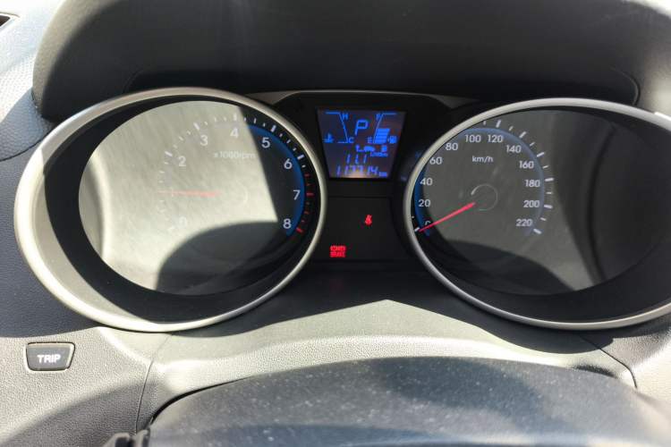 Used Hyundai ix35 2012 2.0L Automatic Two-Wheel Drive Elite Edition GLS Odometer Close Up