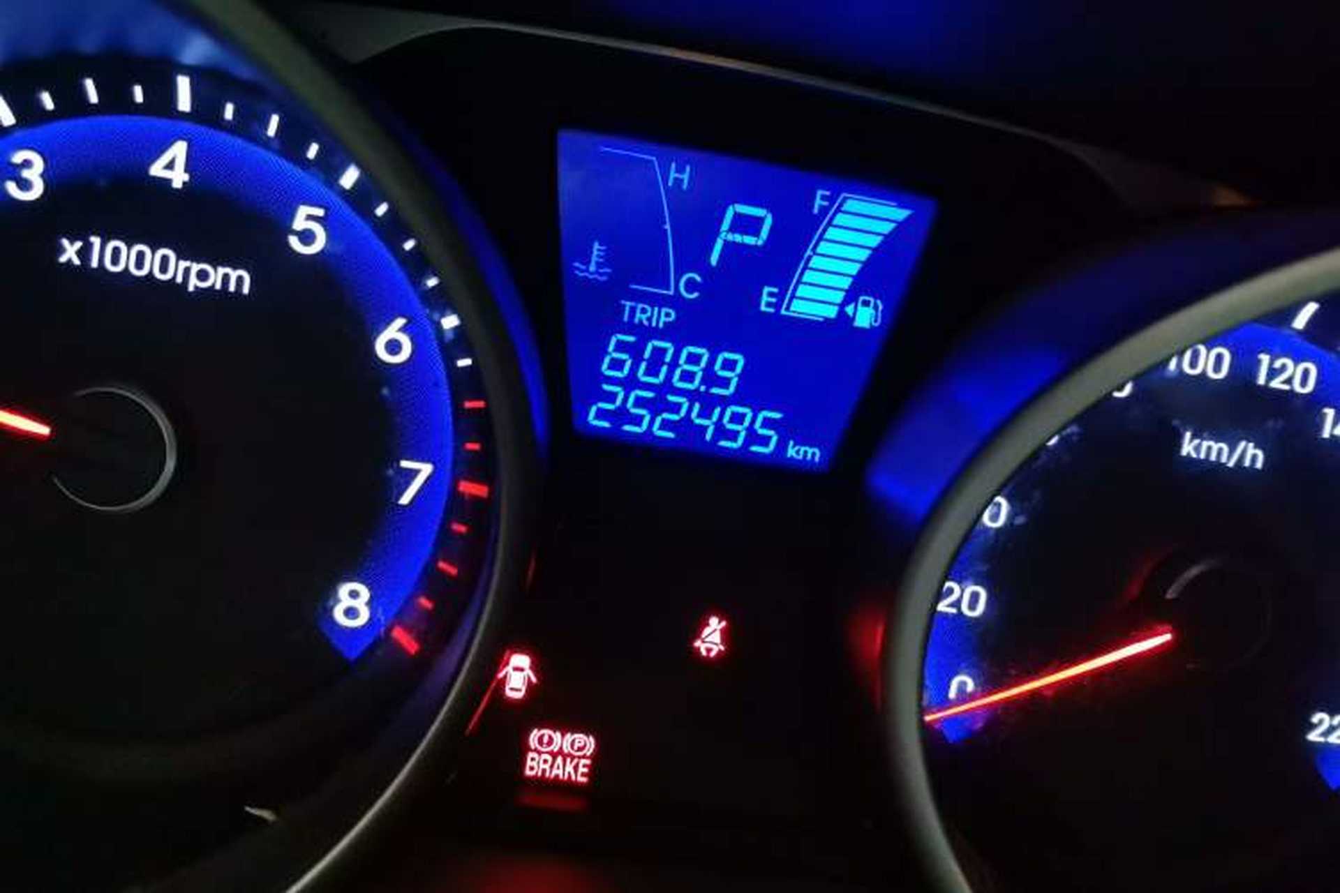 Used Hyundai ix35 2012 2.0L Automatic Two-Wheel Drive Elite Edition GLS Odometer Close Up