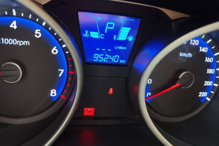 Used Hyundai ix35 2012 2.0L Automatic Two-Wheel Drive Elite Edition GLS Odometer Close Up