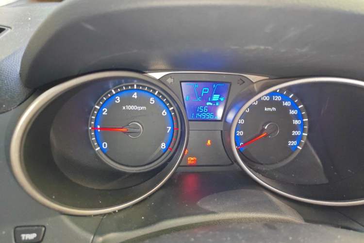 Used Hyundai ix35 2012 2.0L Automatic Two-Wheel Drive Elite Edition GLS Odometer Close Up