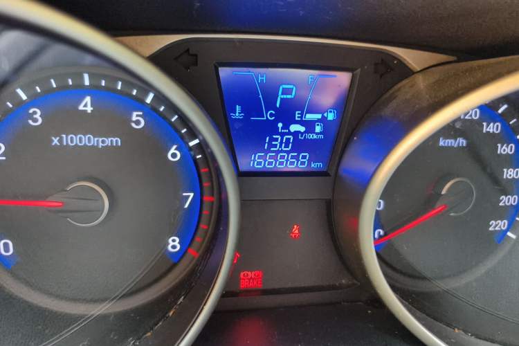 Used Hyundai ix35 2012 2.0L Automatic Two-Wheel Drive Elite Edition GLS Odometer Close Up