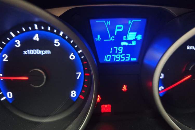 Used Hyundai ix35 2012 2.0L Automatic Two-Wheel Drive Elite Edition GLS Odometer Close Up