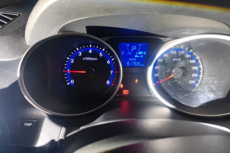 Used Hyundai ix35 2012 2.0L Automatic Two-Wheel Drive Elite Edition GLS Odometer Close Up