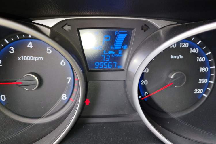 Used Hyundai ix35 2013 2.0L Automatic 2WD Comfort GL China IV Standard Odometer Close Up