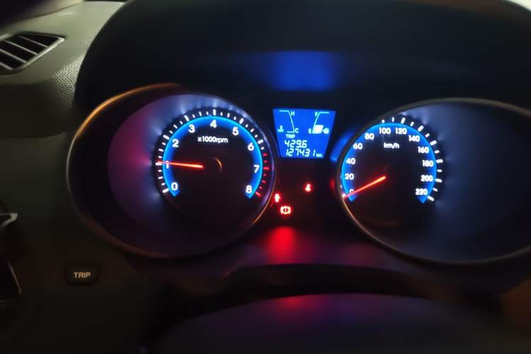Used Hyundai ix35 2013 2.0L Manual 2WD Comfort GL China IV Standard Odometer Close Up