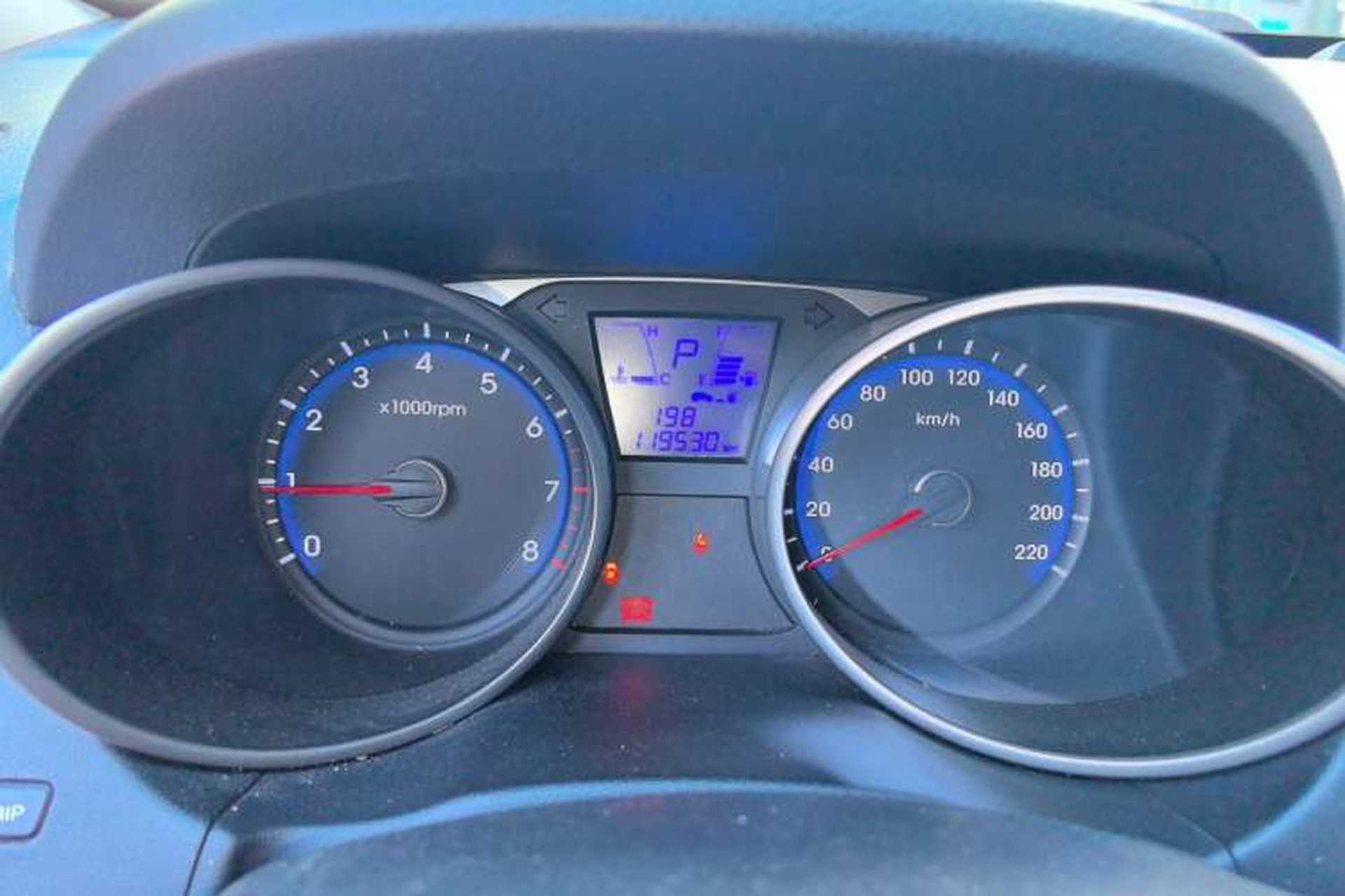 Used Hyundai ix35 2013 2.0L Automatic Two-Wheel Drive Smart GLS China IV Standard Odometer Close Up