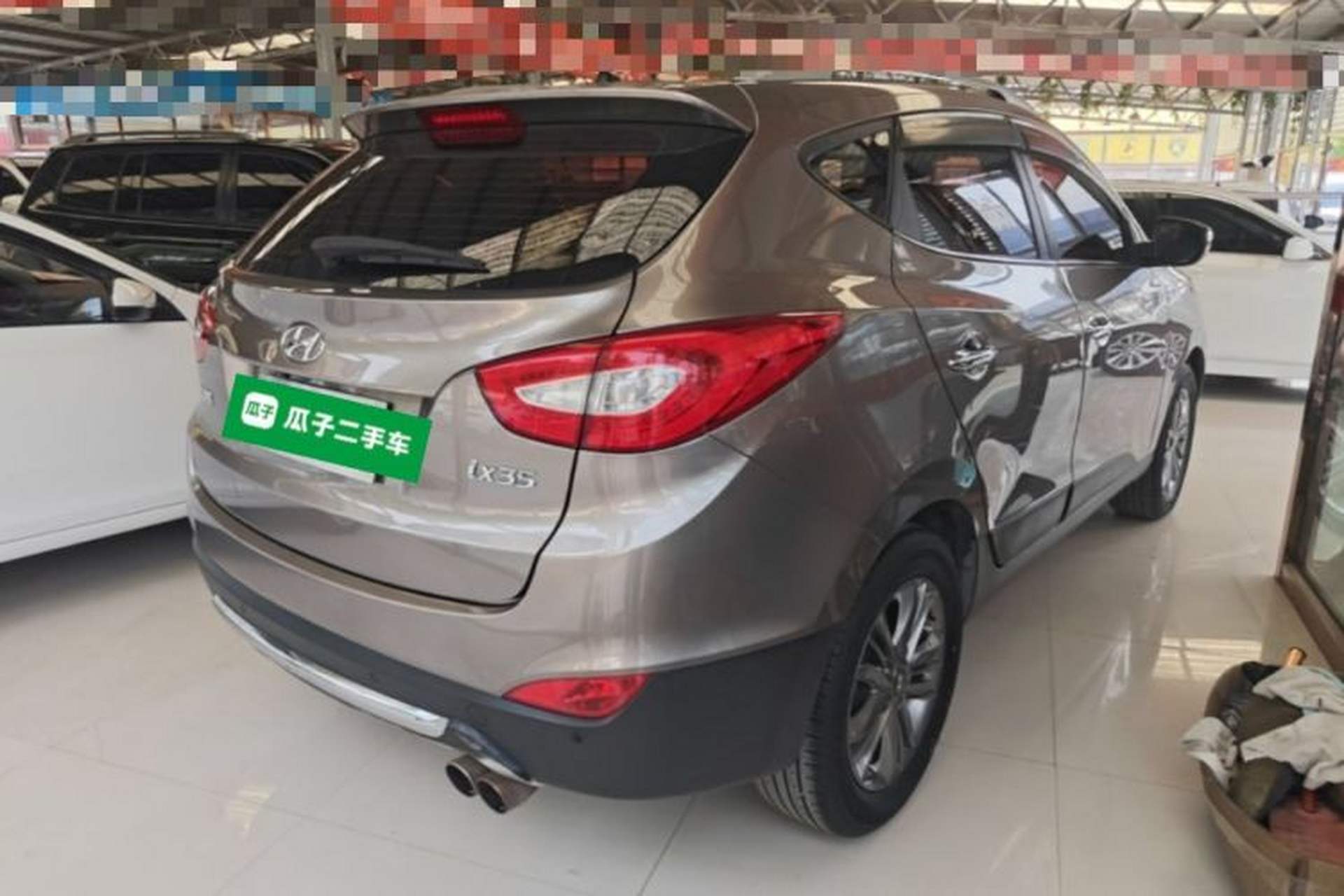 Used Hyundai ix35 2013 2.0L Automatic Two-Wheel Drive Smart GLS China IV Standard Rear Right 45 Deg