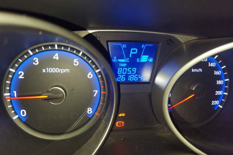 Used Hyundai ix35 2013 2.0L Automatic 4x4 Intelligent GLS China IV Standard Odometer Close Up