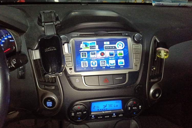 Used Hyundai ix35 2013 2.0L Automatic Two-Wheel Drive Smart GLS China IV Standard Audio And AC Panel