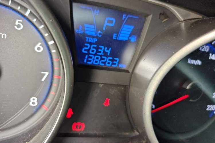 Used Hyundai ix35 2013 2.0L Automatic Two-Wheel Drive Smart GLS China V Standard Odometer Close Up