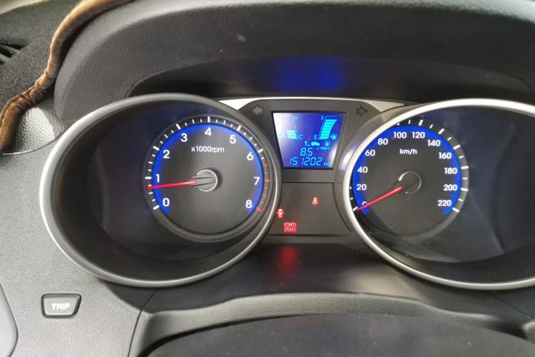 Used Hyundai ix35 2013 2.0L Manual 2WD Comfort GL China IV Standard Odometer Close Up