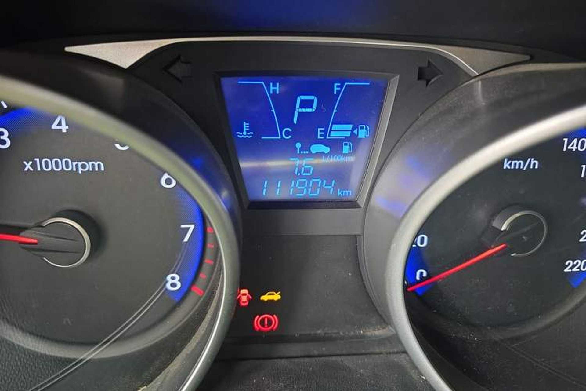 Used Hyundai ix35 2013 2.0L Automatic 2WD Comfort GL China IV Standard Odometer Close Up