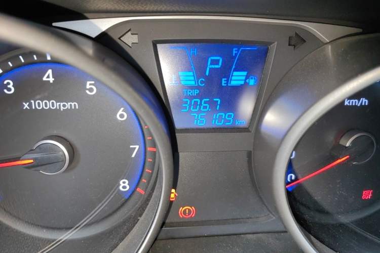 Used Hyundai ix35 2013 2.0L Automatic Two-Wheel Drive Smart GLS China IV Standard Odometer Close Up