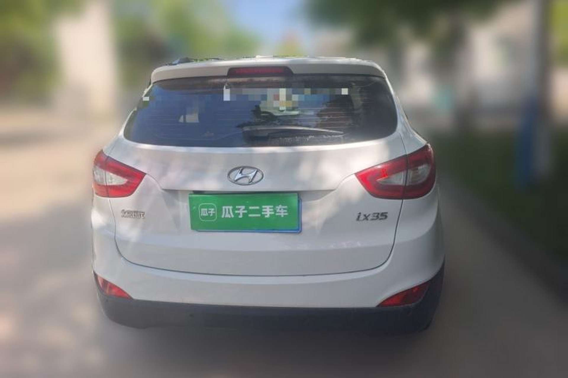 Used Hyundai ix35 2013 2.0L Automatic Two-Wheel Drive Leading GLX China V Emission Standard Rear