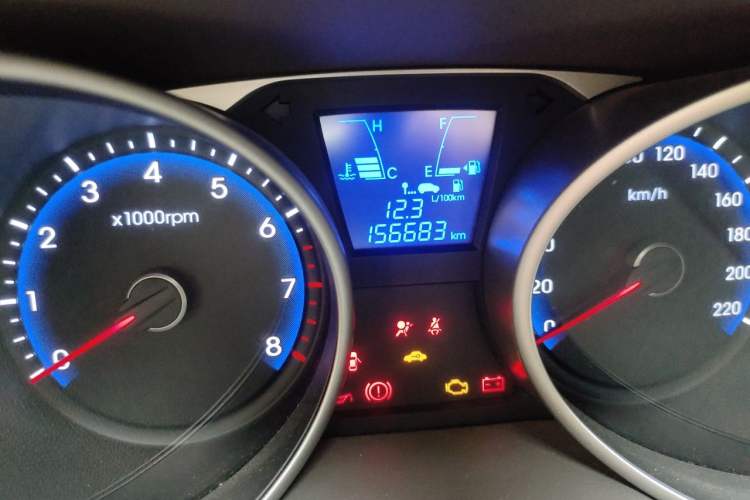 Used Hyundai ix35 2013 2.0L Manual 2WD Comfort GL China IV Standard Odometer Close Up