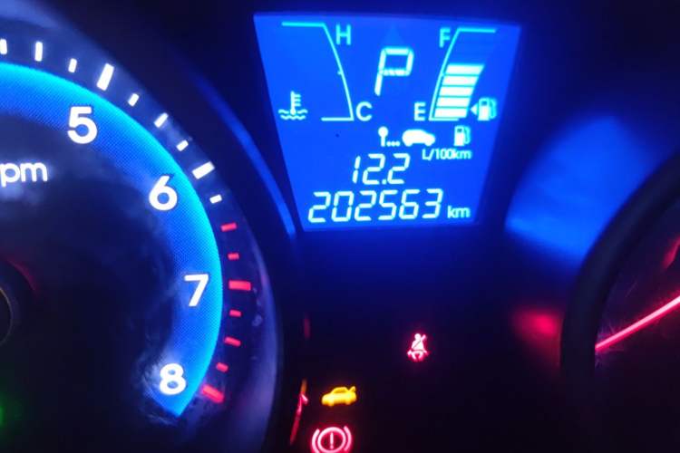 Used Hyundai ix35 2013 2.0L Automatic Two-Wheel Drive Smart GLS China IV Standard Odometer Close Up