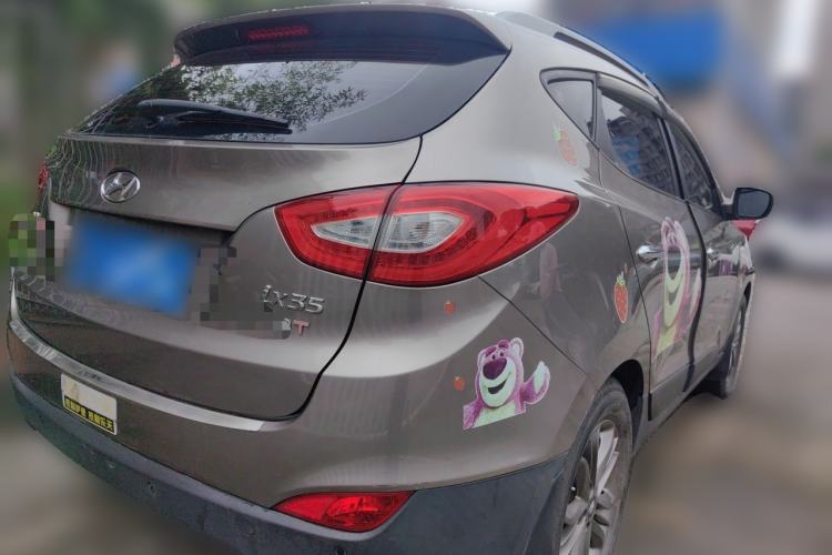 Used Hyundai ix35 2015 2.0L Automatic 2WD Smart Version China V Standard Rear Right 45 Deg