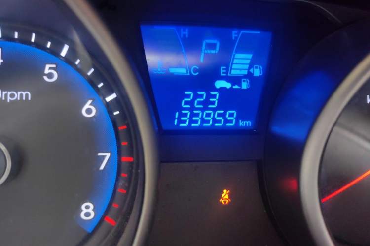 Used Hyundai ix35 2015 2.0L Automatic 2WD Smart Version China V Standard Odometer Close Up