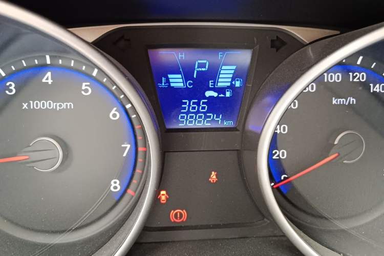 Used Hyundai ix35 2015 2.0L Automatic 2WD Comfort Edition China IV Standard Odometer Close Up