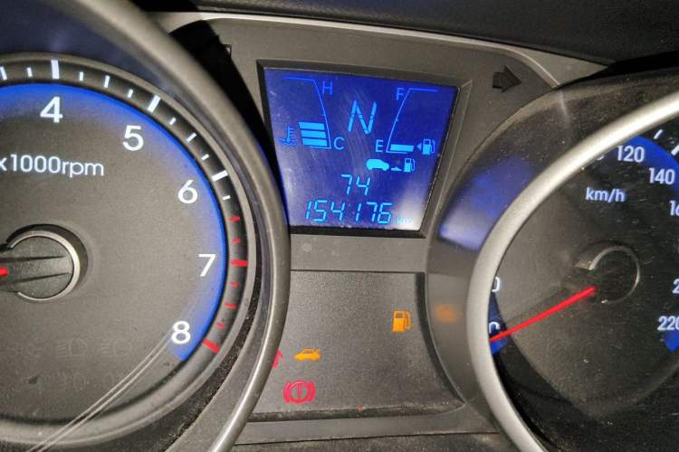 Used Hyundai ix35 2015 2.0L Automatic 2WD Comfort Edition China IV Standard Odometer Close Up