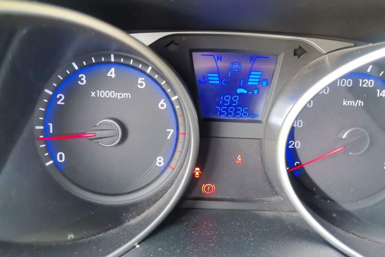 Used Hyundai ix35 2015 2.0L Automatic 2WD Comfort Edition China IV Standard Odometer Close Up