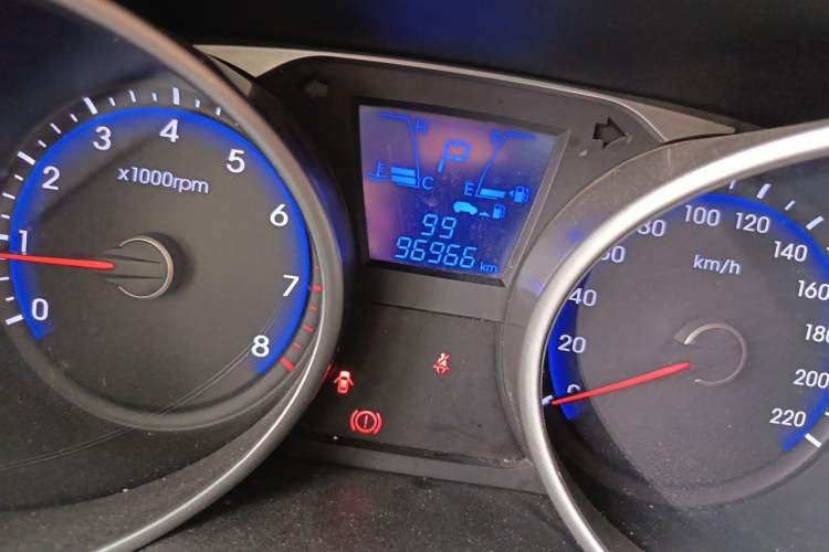Used Hyundai ix35 2015 2.0L Automatic 2WD Comfort Edition China IV Standard Odometer Close Up
