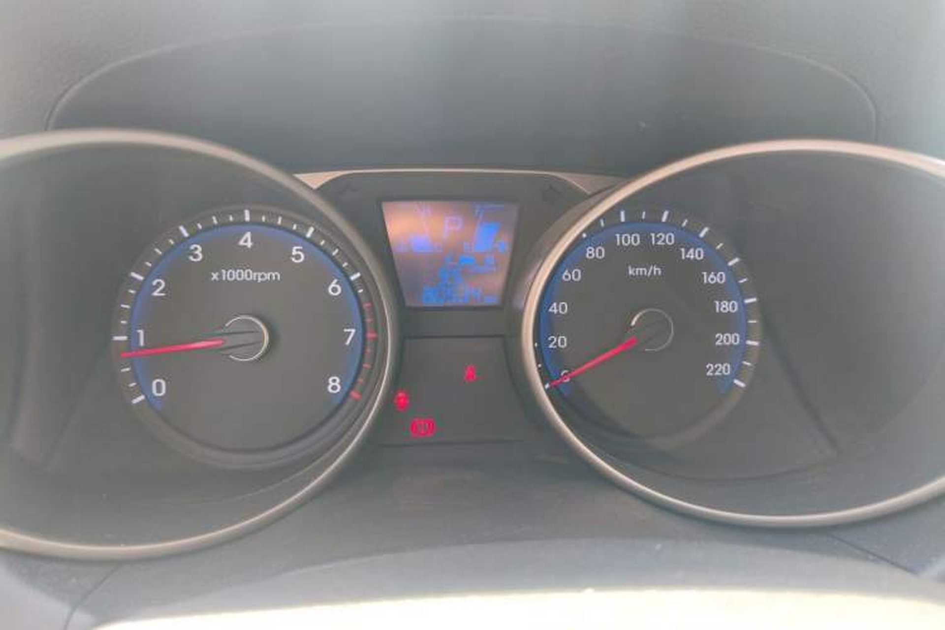 Used Hyundai ix35 2015 2.0L Automatic 2WD Smart Type China IV Odometer Close Up