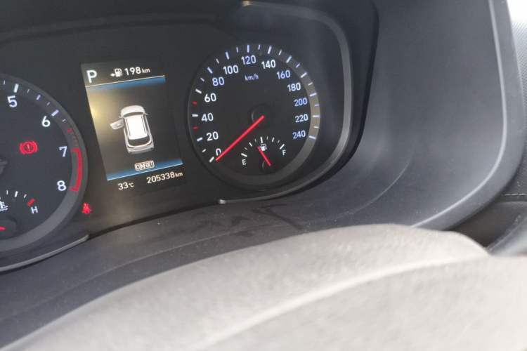 Used Hyundai ix35 2018 2.0L Automatic 2WD Zhiyong·Changxiang Edition Odometer Close Up