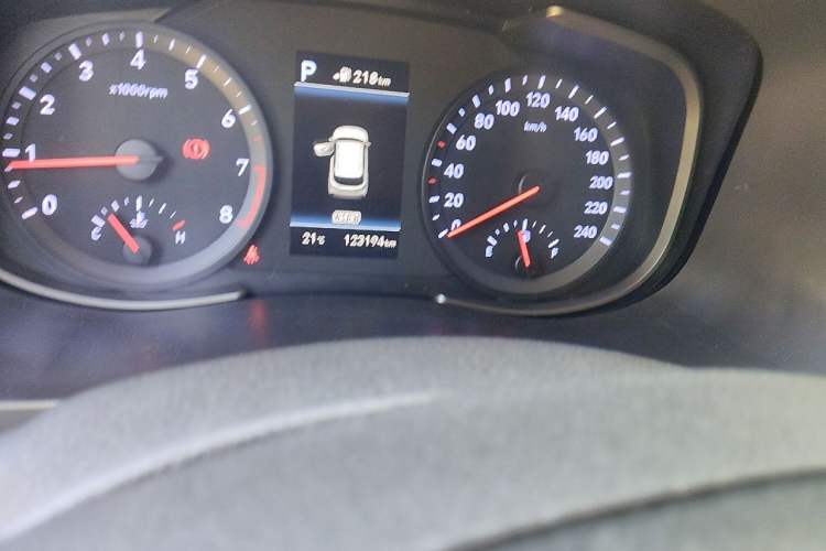 Used Hyundai ix35 2018 2.0L Automatic 2WD Zhiyong·Changxiang Edition Odometer Close Up