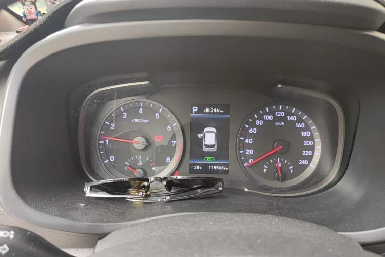Used Hyundai ix35 2018 2.0L Automatic 2WD Zhiyong·Changxiang Edition Odometer Close Up