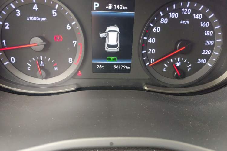 Used Hyundai ix35 2018 2.0L Automatic 2WD Zhiyong·Changxiang Edition Odometer Close Up