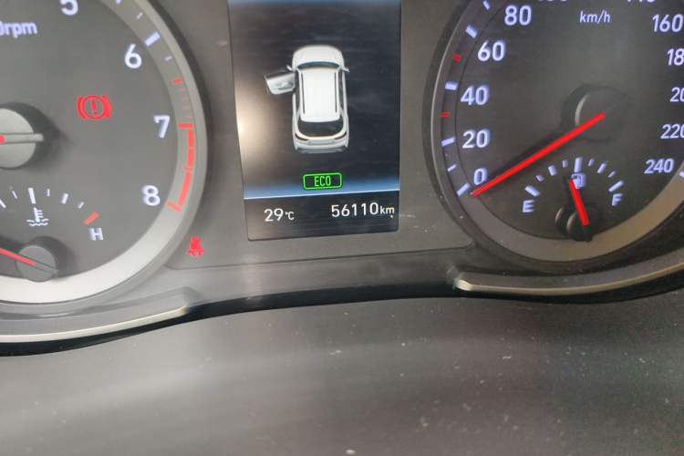 Used Hyundai ix35 2018 2.0L Automatic 2WD Zhiyong·Changxiang Edition Odometer Close Up