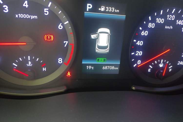 Used Hyundai ix35 2018 2.0L Automatic 2WD Zhiyong·Changxiang Edition Odometer Close Up