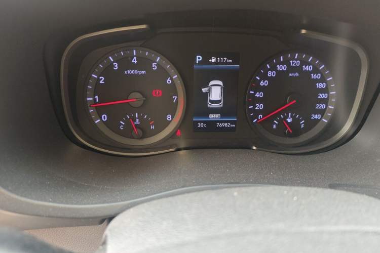 Used Hyundai ix35 2018 2.0L Automatic 2WD Zhiyong·Changxiang Edition Odometer Close Up