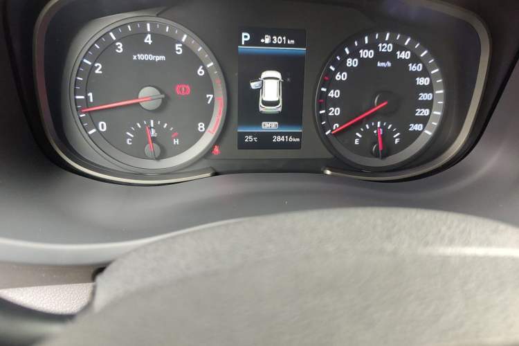 Used Hyundai ix35 2018 2.0L Automatic 2WD Zhiyong·Changxiang Edition Odometer Close Up