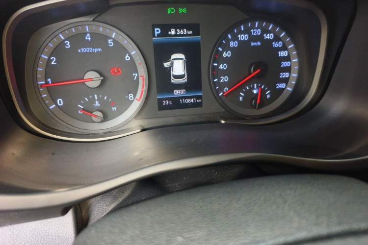Used Hyundai ix35 2018 2.0L Automatic 2WD Zhiyong·Changxiang Edition Odometer Close Up