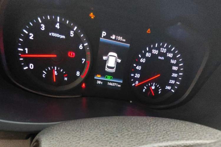 Used Hyundai ix35 2018 2.0L Automatic Two-Wheel Drive Zhiyong·Changlian Edition Odometer Close Up