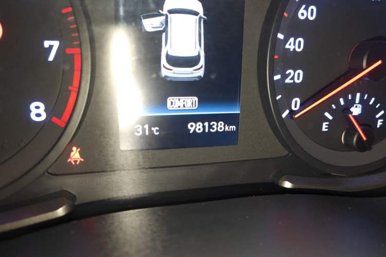 Used Hyundai ix35 2018 2.0L Automatic 2WD Zhiyong·Changxiang Edition Odometer Close Up