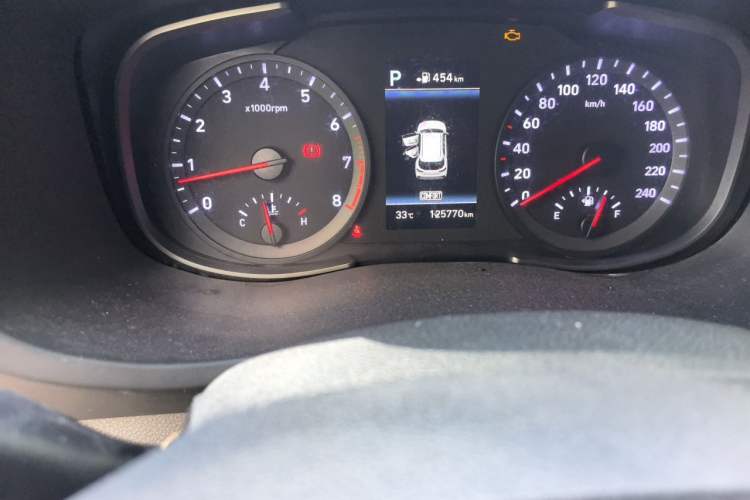 Used Hyundai ix35 2018 2.0L Automatic 2WD Zhiyong·Changxiang Edition Odometer Close Up