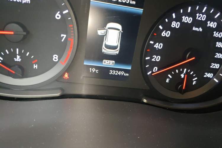Used Hyundai ix35 2018 2.0L Automatic 2WD Zhiyong·Changxiang Edition Odometer Close Up