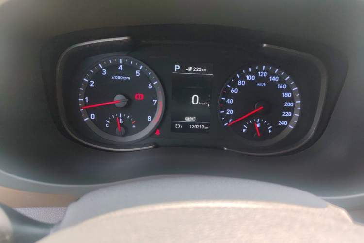 Used Hyundai ix35 2018 2.0L Automatic 2WD Zhiyong·Changxiang Edition Odometer Close Up