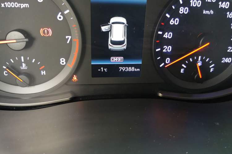 Used Hyundai ix35 2018 2.0L Automatic 2WD Zhiyong·Changxiang Edition Odometer Close Up
