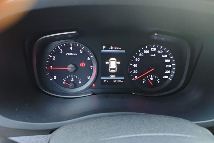 Used Hyundai ix35 2018 2.0L Automatic 2WD Zhiyong·Changxiang Edition Odometer Close Up