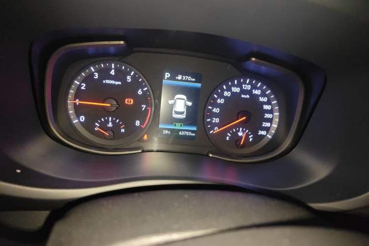 Used Hyundai ix35 2018 2.0L Automatic 2WD Zhiyong·Changxiang Edition Odometer Close Up