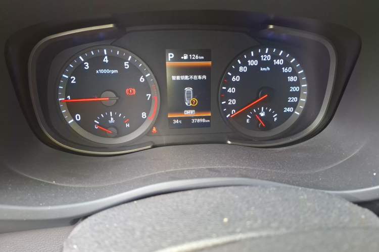 Used Hyundai ix35 2018 2.0L Automatic 2WD Zhiyong·Changxiang Edition Odometer Close Up