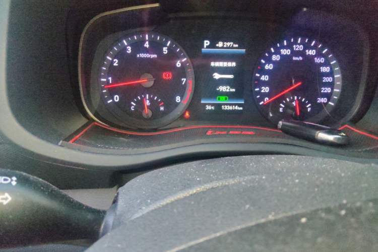 Used Hyundai ix35 2018 2.0L Automatic 2WD Zhiyong·Changxiang Edition Odometer Close Up