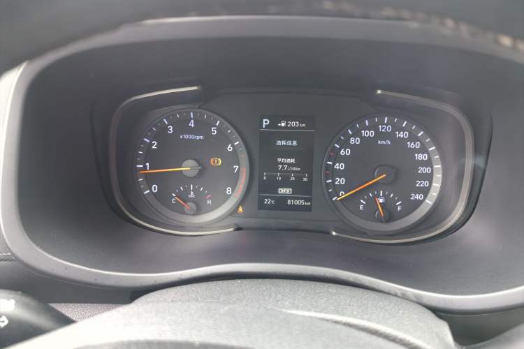 Used Hyundai ix35 2018 2.0L Automatic 2WD Zhiyong·Changxiang Edition Odometer Close Up